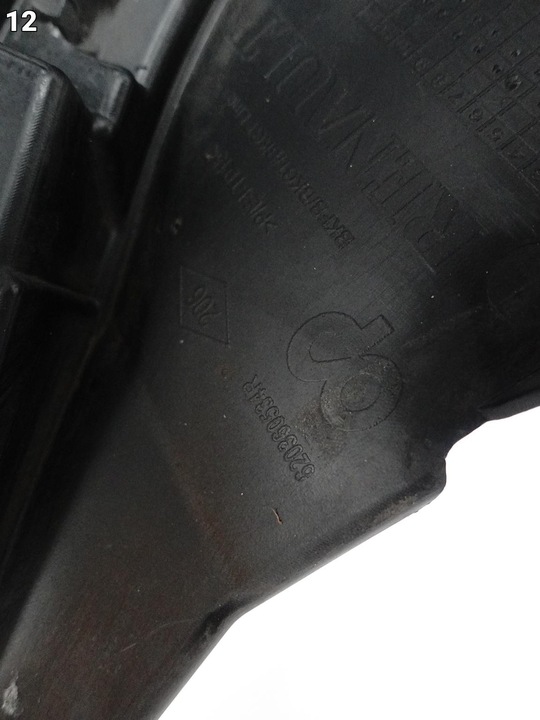 фото №13, Renault megane iv 4 16-20 обычный / gt усилитель решётка бампера перед