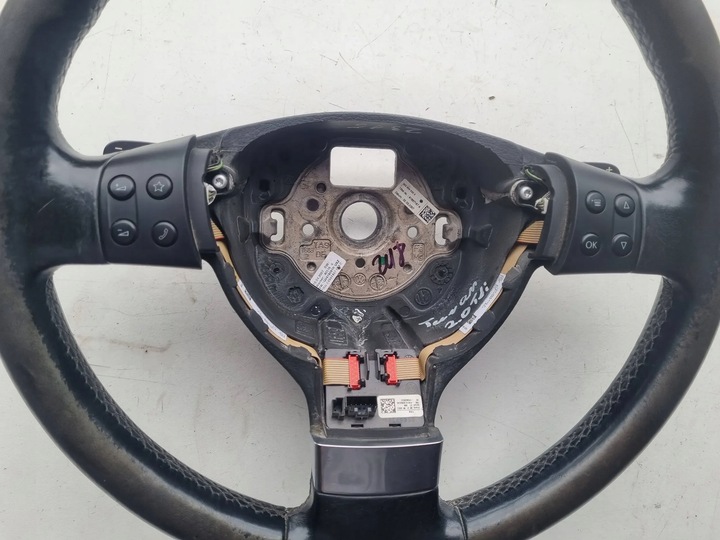 фото №9, Vw touran i рестайлінг кермо шкіряний шкіра мульті пелюстки