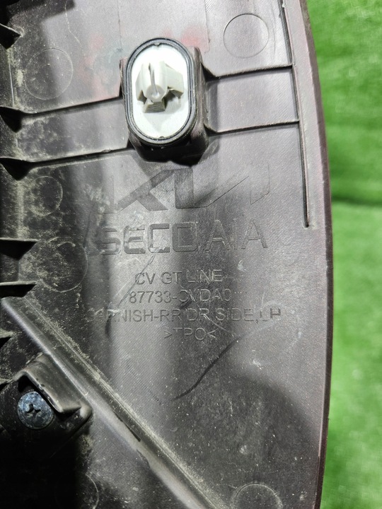 фото №10, Kia ev6 gt line gtline планка дверь зад задняя левая 87733-cvda0