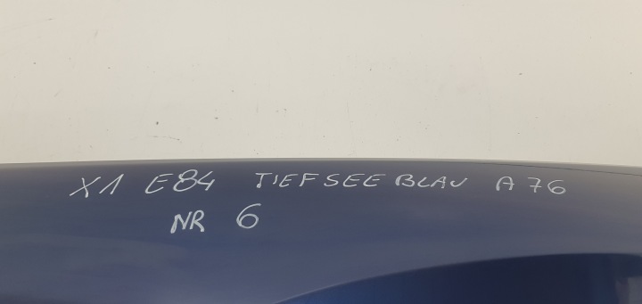 фото №6, Bmw e84 крило праве перед tieffsee синій a76 мега ідеальний стан номер 6