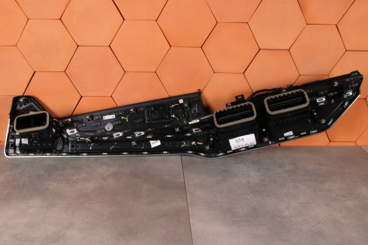 фото №10, Bmw x5 g05 x6 g06 lci молдинг декоративна dekor консолі fineline метал 9634830