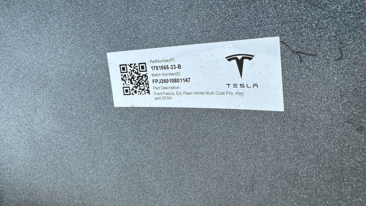 фото №9, Tesla модель 3 highland бампер передній 178156533b