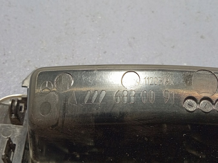 фото №6, Mercedes s w222 решётки воздуховод туннеля 2226830091