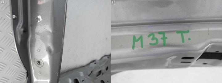 фото №12, Maserati levante m161 16- кришка кришка зад