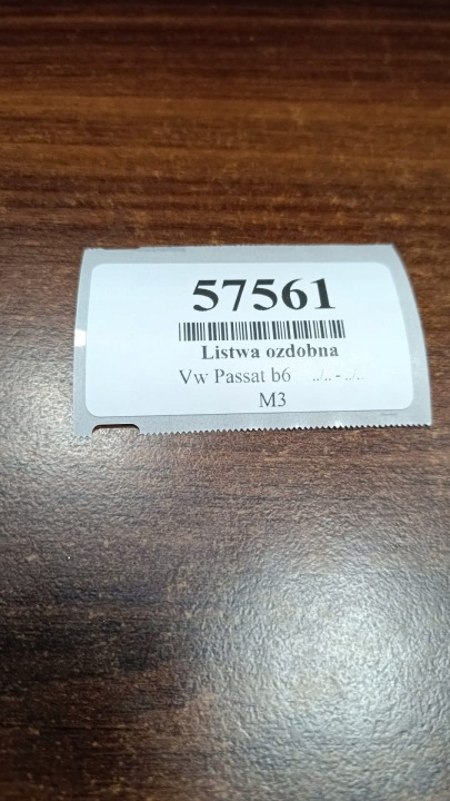 фото №7, Vw passat b6 sedan молдинг накладка праве перед