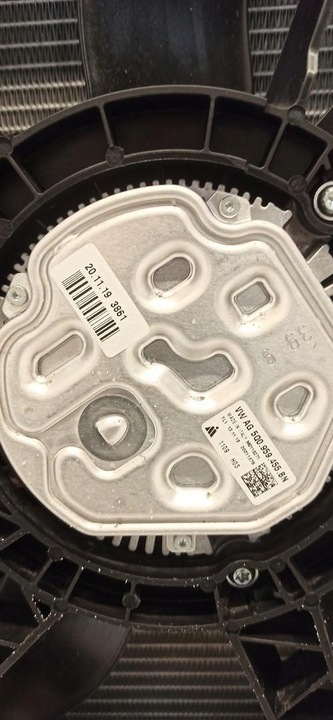 фото №7, Audi q3 вентилятор радиатор 1.5 tsi 5q0959455bn 5q0816411as