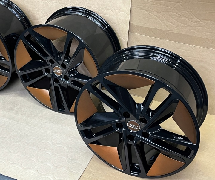 фото №16, Диски audi e-tron gt rs 9,5jx21 et60 11,5jx21 et66 5x130