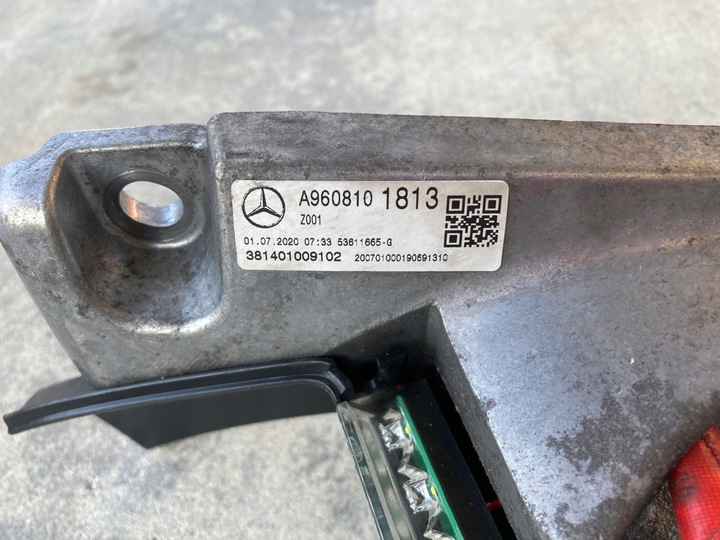 фото №12, Mercedes actros mp4 mp5 зеркало камера левая хром a9608101813