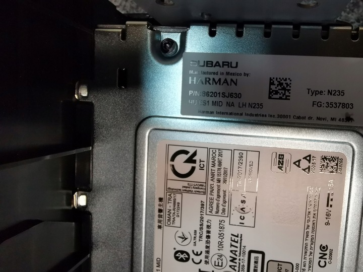 фото №11, Subaru forester v sport радіо навігація usa 86201sj630