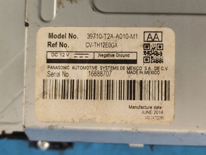 фото №5, Спидометр приборы 39710t2aa010m1 honda accord cr 13-18