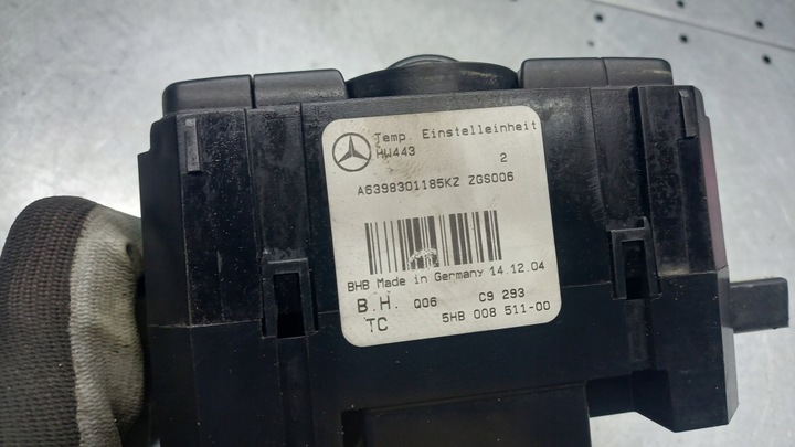 фото №6, Панель кондиціонера mercedes vito w639 741 325 00 01 6398301185kz