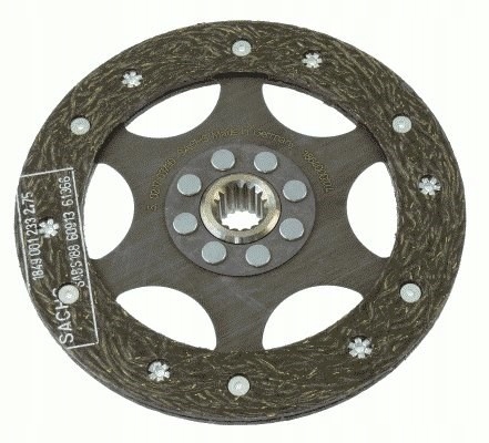 фото №7, Sachs 1864 000 124 диск зчеплення (ведомий диск, фрикційний)