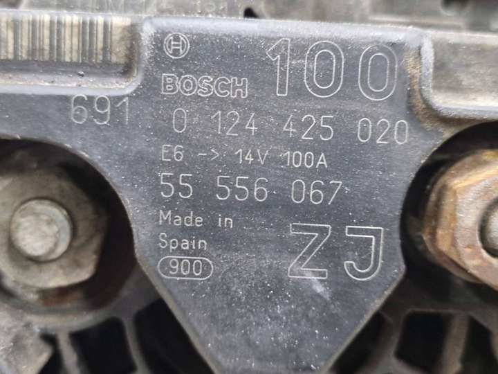 фото №6, Генератор opel zafira 2 b 2007 55556067