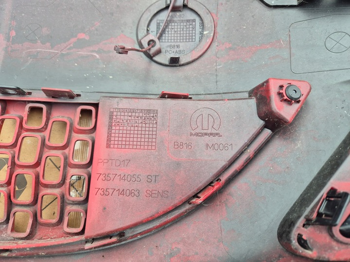 фото №12, Fiat 500e бампер переднее. электрик 2021-25.kratki