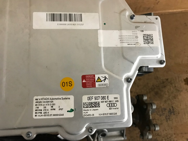 фото №6, Двигатель audi e-tron переднее 0ef901141an 20 km