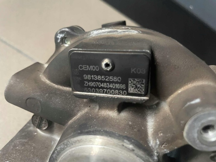 фото №5, Peugeot 408 gt p54 1.6 thp гибрид турбина turbosprężarka 9813852580