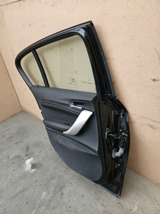 фото №11, Bmw 1 f20 2011-2019 двери левые зад w цвет чёрный sapphire 475 комплектные