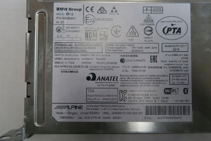 фото №5, Bmw f22 навігація радіо дисплей набір