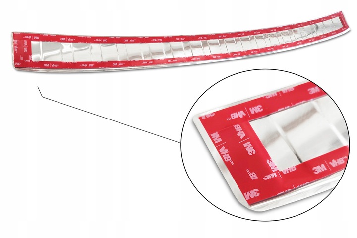 фото №9, Планка накладка na бампер vw passat b8 sedan