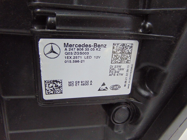 фото №10, Mercedes gla w247 лампа левая полный led a2479063505