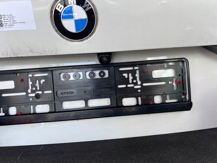 фото №8, Крышка зад задняя багажника лампы приводы bmw x5 g05 цвет a300