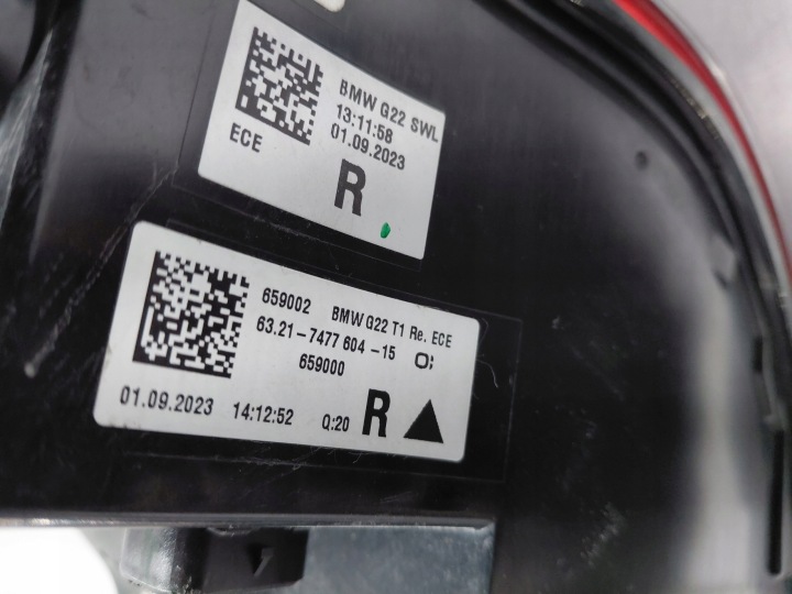 фото №10, Bmw 4 g22 g26 g82 i4 g26 фара зад правая 7477604
