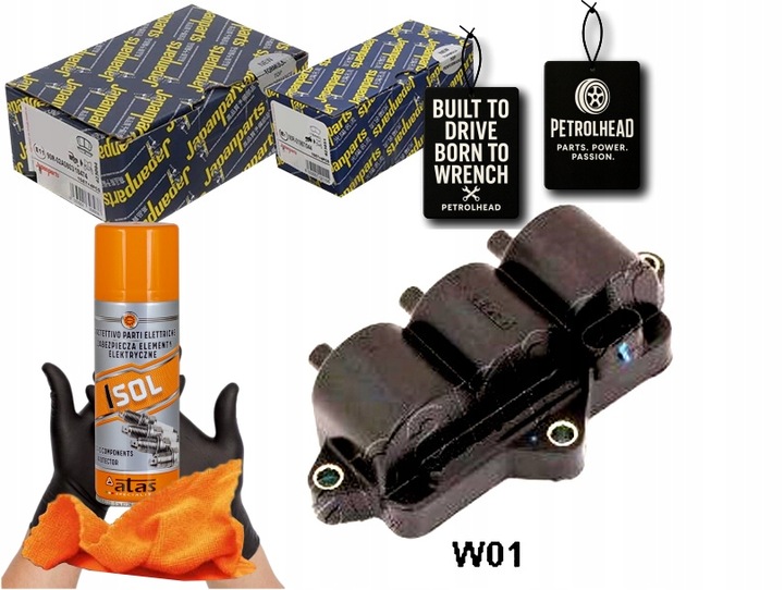 фото №1, Котушка запалювання chevrolet spark 0,8 05- japanparts #petrolhead pro+ kit4