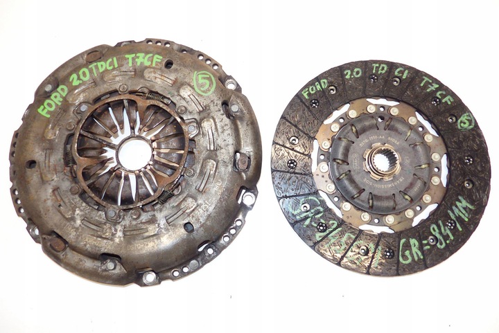 фото №1, Ford galaxy iii mondeo v mk5 2.0 tdci euro6 t7cf прижим сцепления + диск