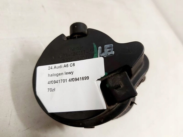 фото №6, Audi a6 c5 галоген левый лампа противотуманная левая