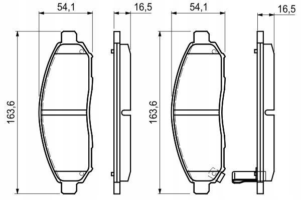 фото №11, Гальмівні колодки ham. nissan p. navara/pathfinder 2,5 dci/4,0 05-17