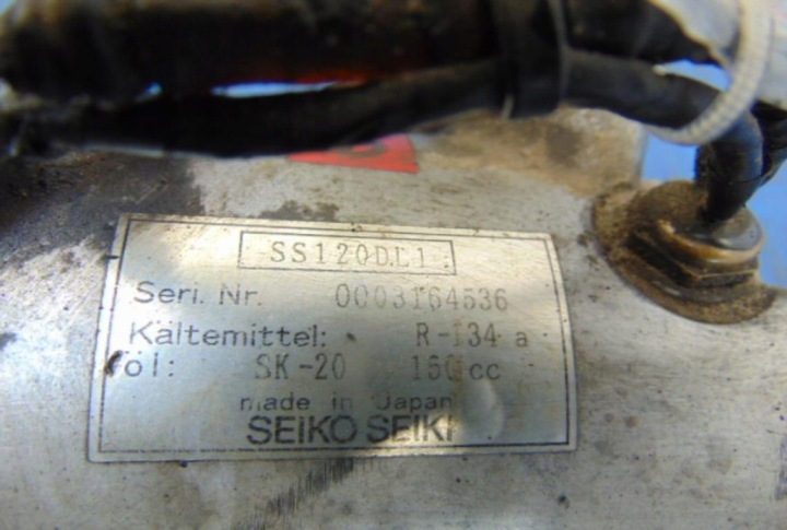 фото №5, Bmw e46 1.8d компрессор кондиционера ss120dl1