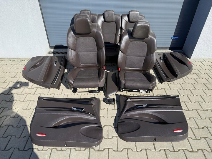 фото №1, Renault espace v комплект сидінь 5 осіб коричнева напівшкіра підігрів перед зад