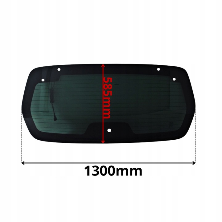 фото №1, Скло задня відкидна w кришка багажника citroen berlingo 2 08- 0418