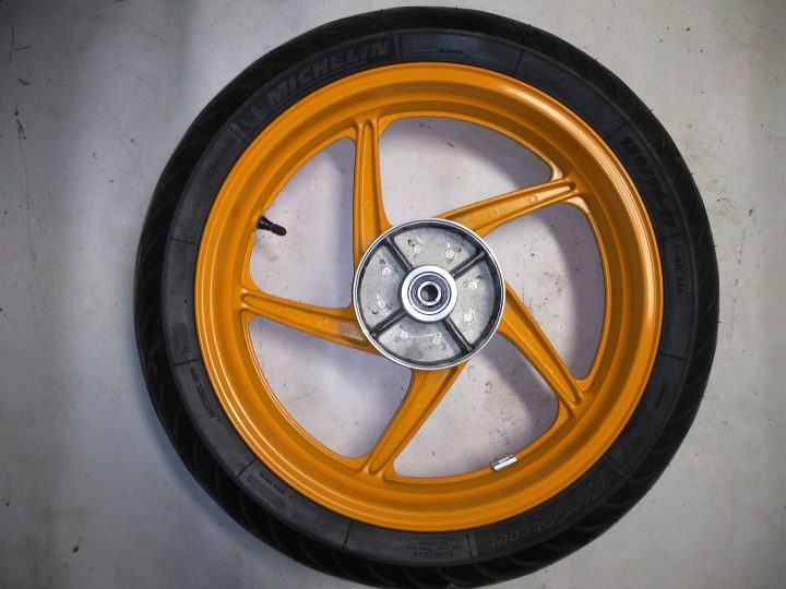 фото №9, Honda cbr 125 jc50 16r диск зад задние koło супер состояние repsol