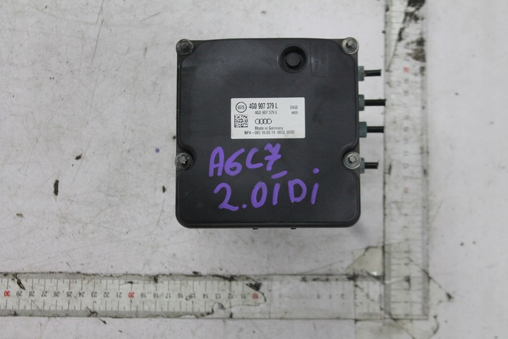 фото №1, Насос тормозная abs 4g0907379l audi a6 c7 11-18