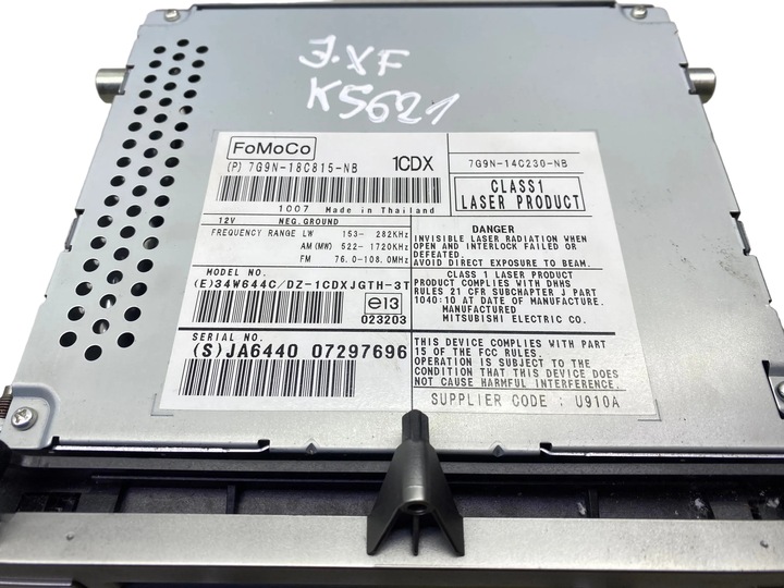 фото №7, Jaguar xf 3000cm3 2010 радиоприёмники sedan 7g9n18c815nb