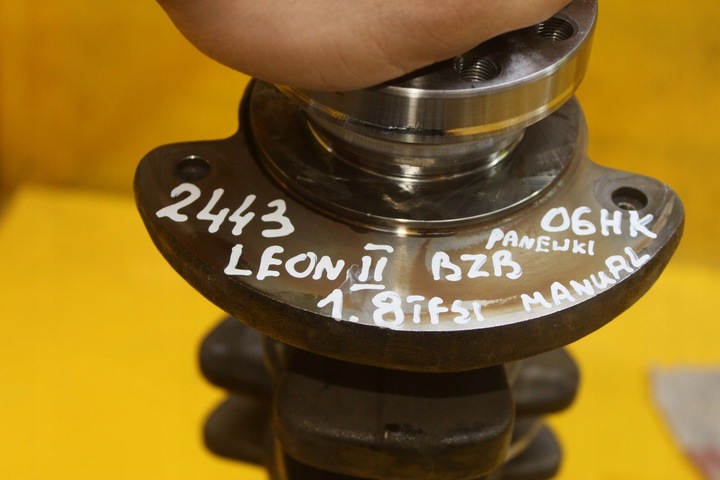 фото №16, Wał коленчатый seat leon ii audi a3 8p a4 b8 volkswagen 1.8 tfsi bzb cab 06hk