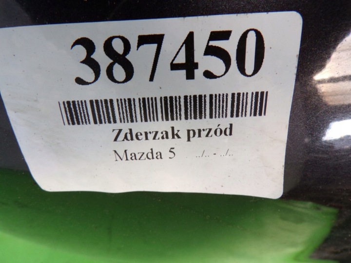 фото №14, Mazda 5 i cr 19 бампер перед передний лак 28b
