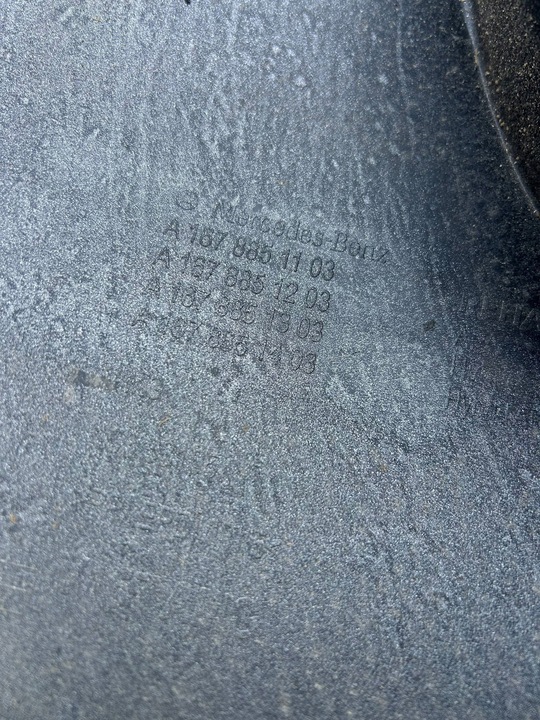 фото №8, Mercedes gle w167 бампер задній хром планка зад a1678851103