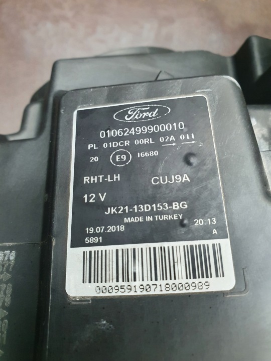 фото №12, Ford oem номер jk21-13d153-bg фара передня l