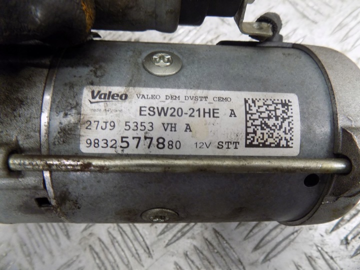 фото №6, Citroen peugeot 2008 ii c5 aircross 2019- стартер 1.5ehdi