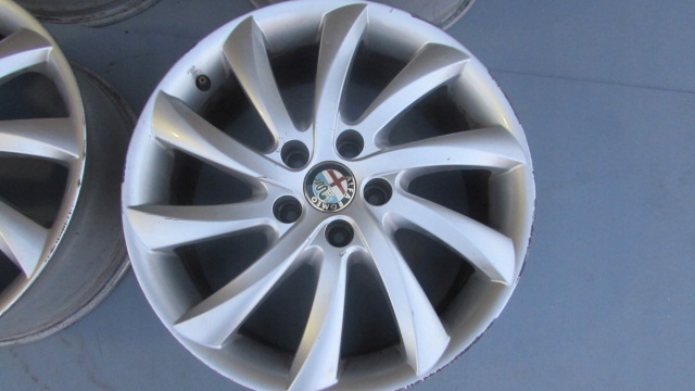 фото №10, Alfa romeo giulietta алюмінієвий диск 17 дюймів et41