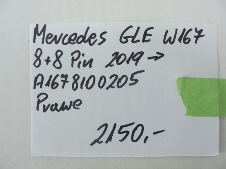 фото №14, Зеркало правое 8+8 pin mercedes gle w167 2019- a1678100205