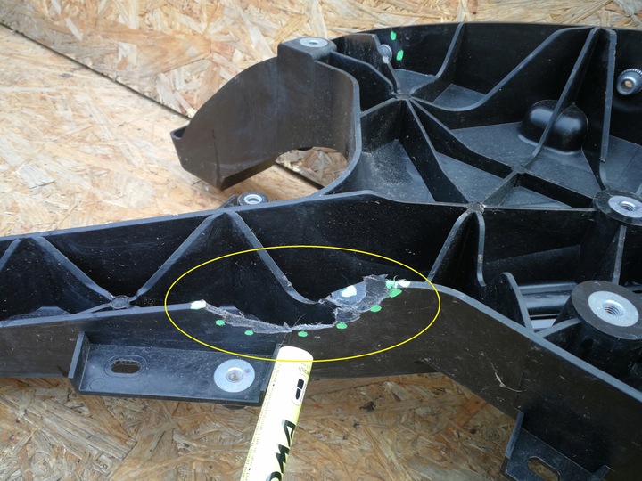 фото №10, Tesla модель y 20- усилитель ремня передний лобовое каркас 1660012-00-a