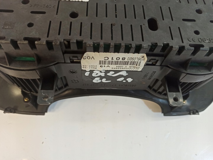 фото №15, Seat ibiza 6l спидометр приборы 6l0920801c