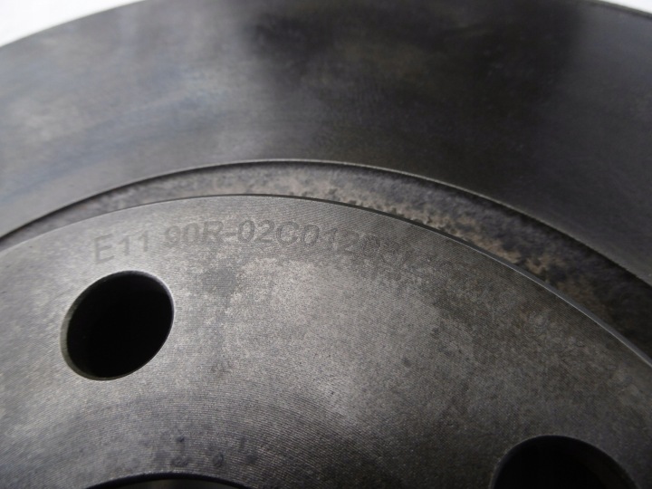 фото №12, Диск тормозная перед 345mm brembo 09c93611 volvo s60 iii v60 ii s90 v90