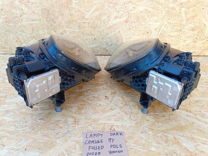 фото №10, Porsche cayenne 9y лампы правая левая перед полный led pdls 9y0941033ak 2022r