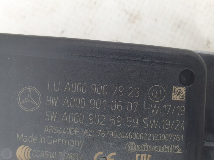 фото №9, Mercedes w205 w213 x253 датчик радар дистроник a0009010607 a0009025959