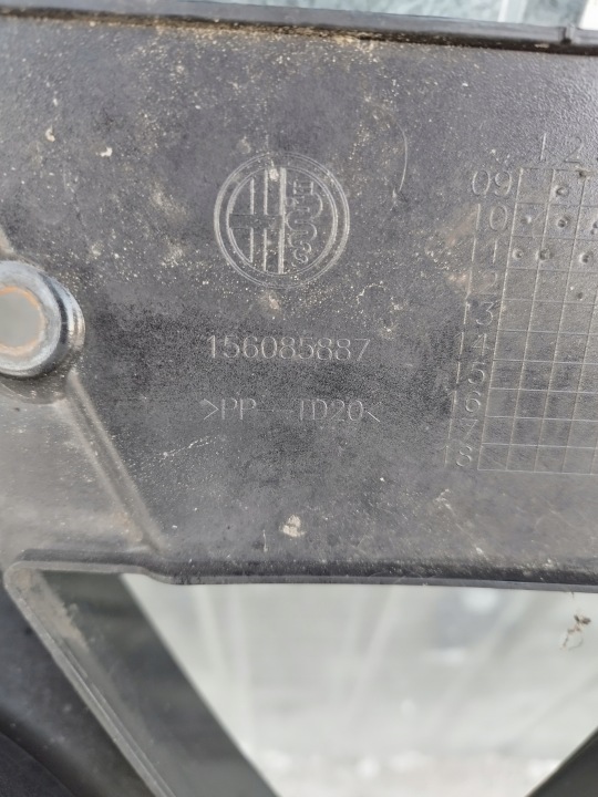 фото №16, Бампер перед alfa romeo giulietta 156085887 колір 805 nero etna