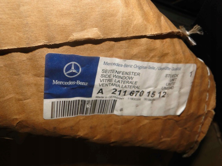 фото №8, Mercedes w211 211 универсал стекло боковая задняя левая 02
